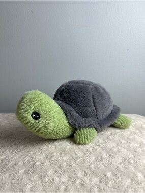 Hobby Lobby Green Gray Turtle Plush Stuffed Animal Toy Lovey Tortoise